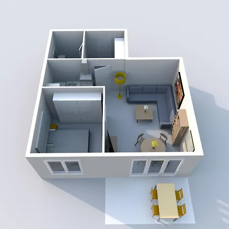 Apartman Strandlaeufer Whg 03 Mit Terrasse